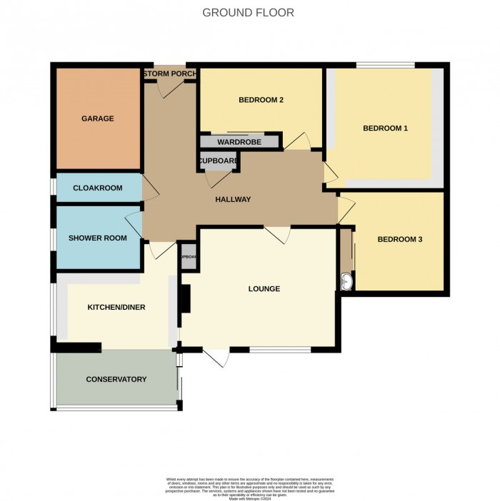 Floorplans For South Facing Garden, Magnolia Avenue