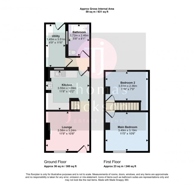 Floorplan for All Saints Avenue, Margate