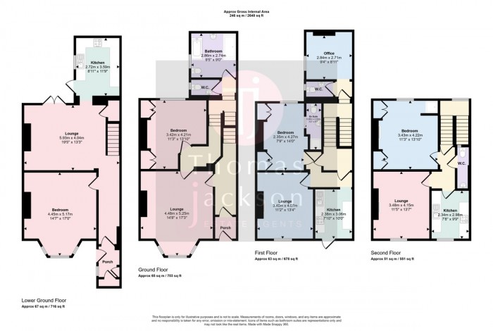 Floorplans For Canterbury Road, Margate