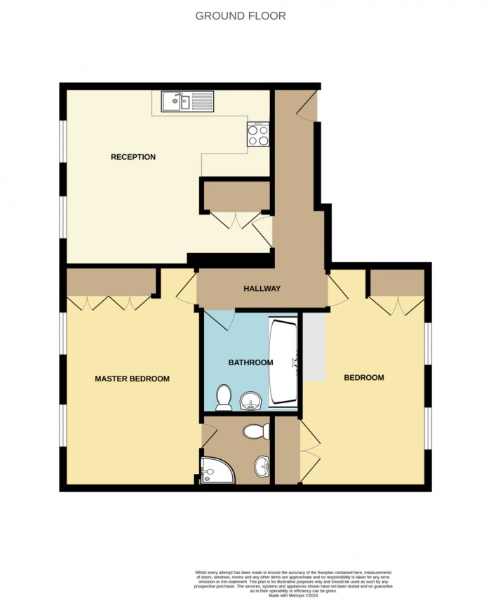 Floorplans For Alexandra Court, Canterbury Road, Margate