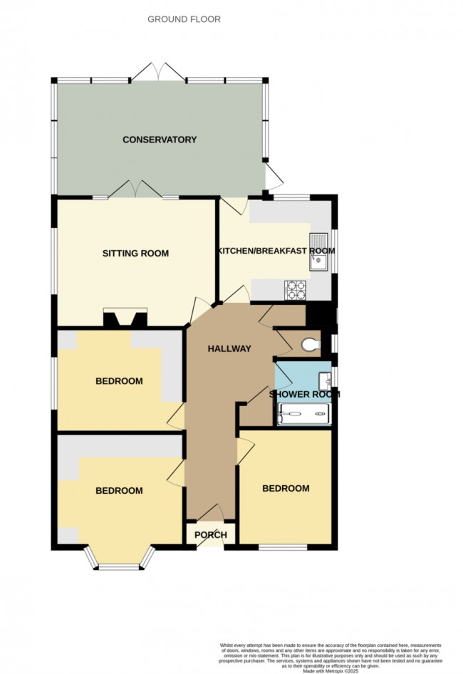Floorplan for Kent Gardens, Birchington