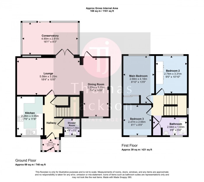 Floorplans For Summerfield Road, Cliftonville, Margate