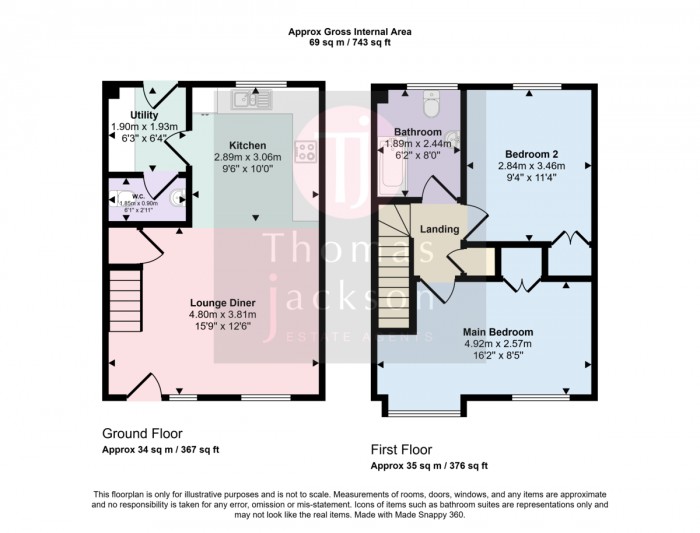 Floorplans For Roman Way, Margate