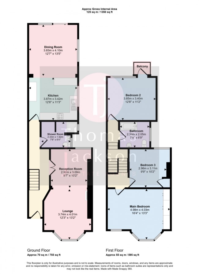 Floorplan for Windsor Avenue, Margate