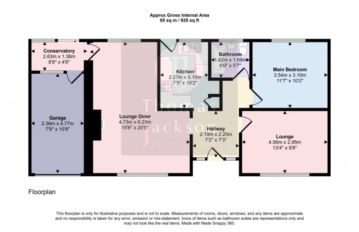Floorplans For Linden Road, Westgate-on-Sea