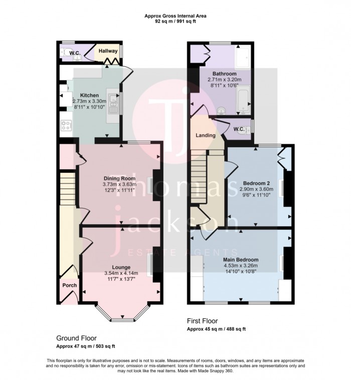 Floorplans For Rawdon Road, Ramsgate