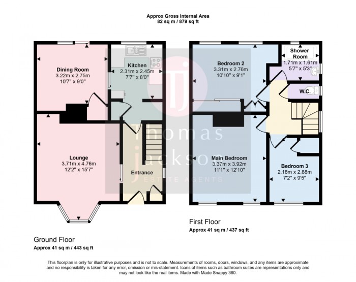 Floorplans For Invicta Road, Margate