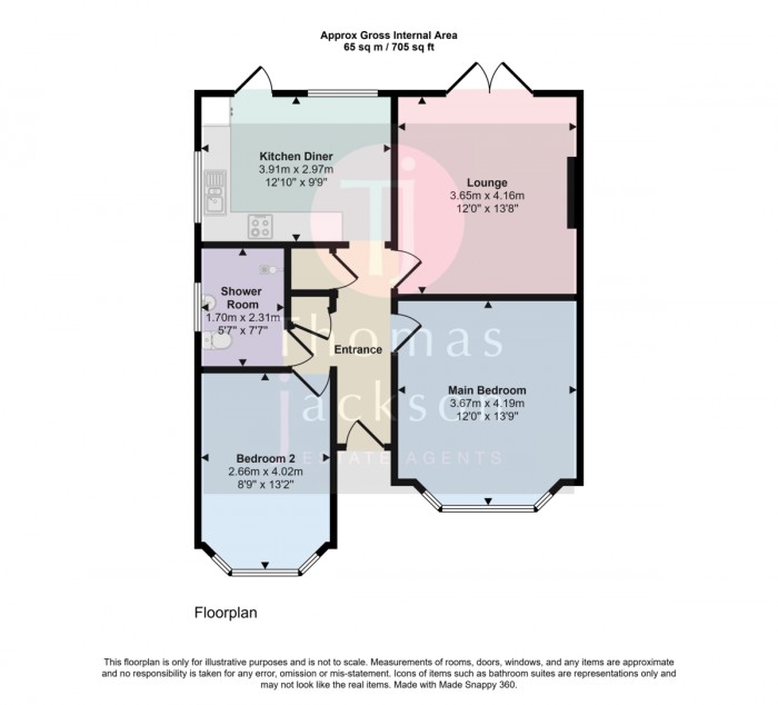 Floorplans For Cliffsend, Ramsgate