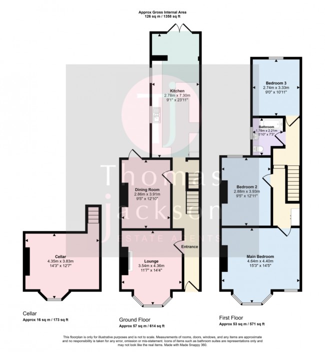 Floorplan for Southwood Road, Ramsgate