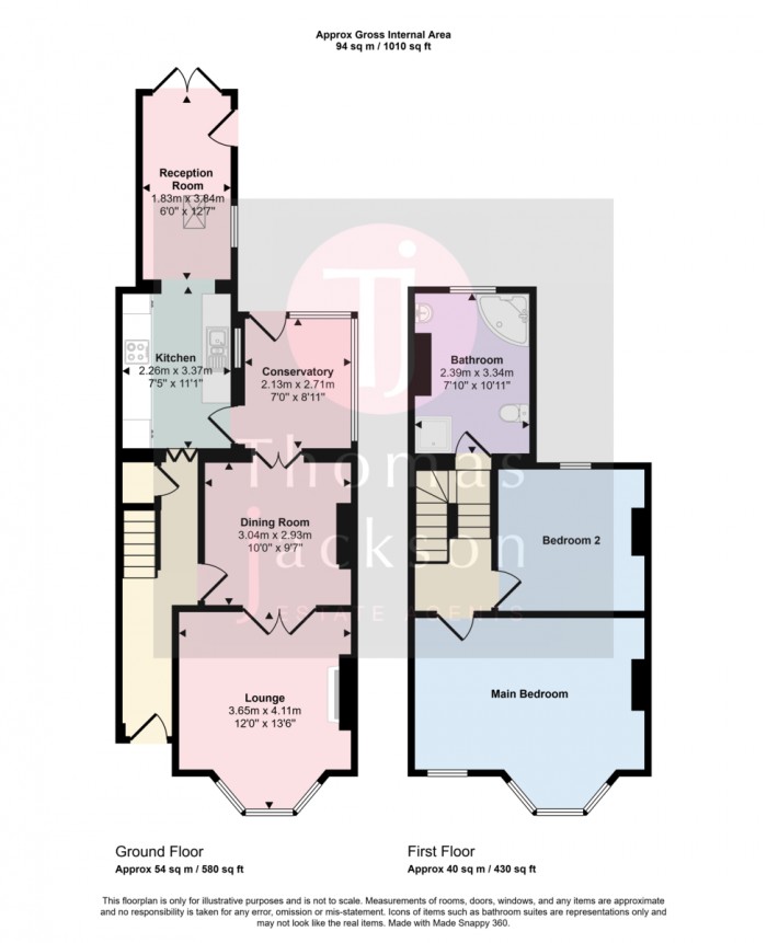 Floorplans For Tivoli Road, Margate