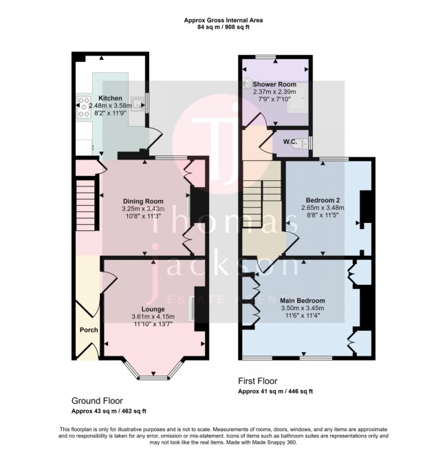 Floorplan for Durban Road, Margate