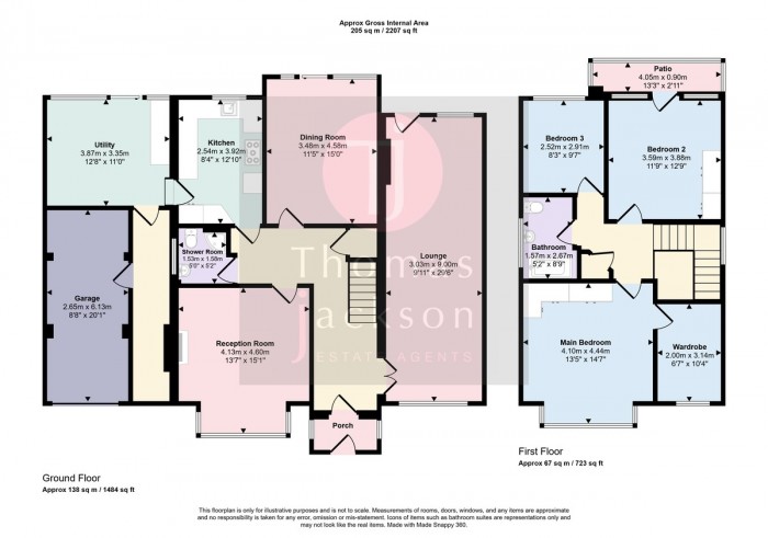 Floorplans For Northumberland Avenue, Margate