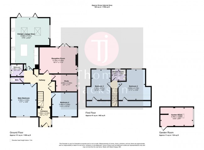 Floorplan for Grenville Way, Broadstairs