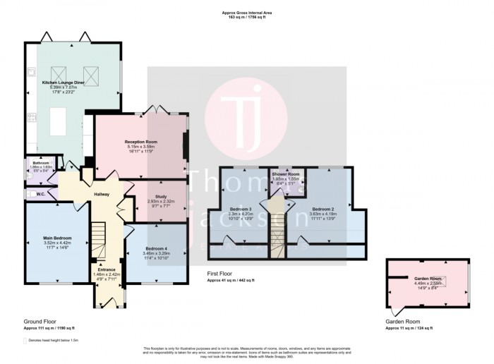 Floorplans For Grenville Way, Broadstairs