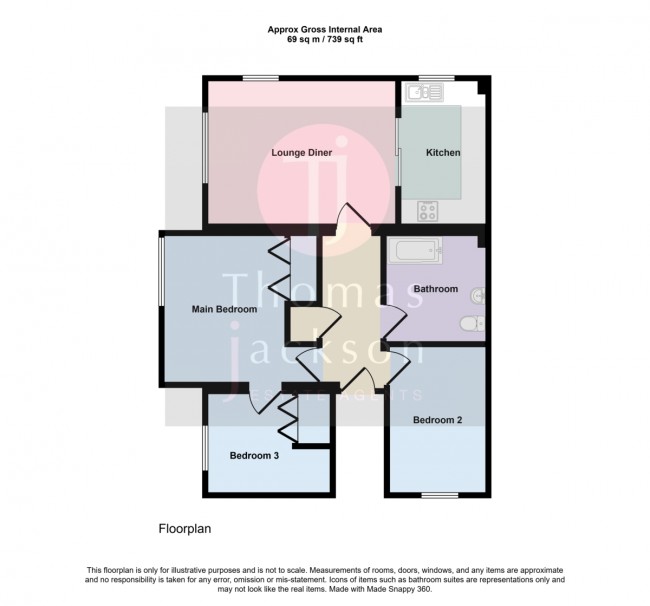 Floorplan for Saddlers Mews, Ramsgate
