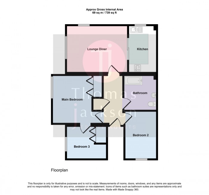 Floorplans For Saddlers Mews, Ramsgate