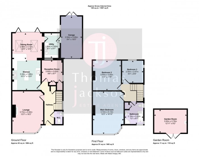 Floorplans For Northdown Road, Margate