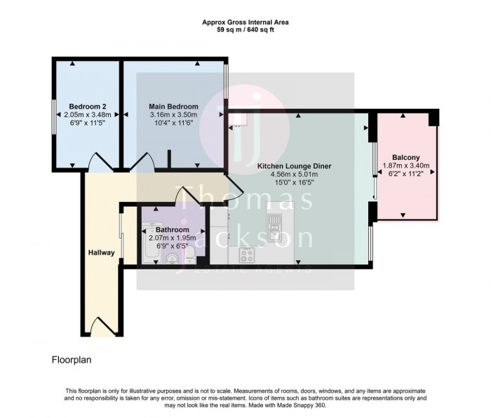 Floorplans For Charles Court, Margate